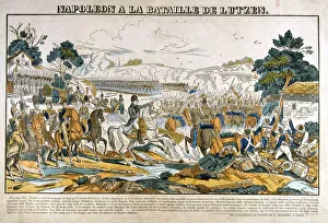 Napoleon at the Battle of Lutzen, 2 May, 1813 Napoleon at the Battle of Lutzen, 2 May, 1813