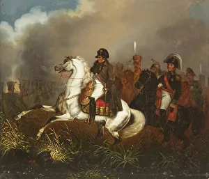 Waterloo Prints: Napoleon at the Battle of Quatre Bras on 16 June 1815