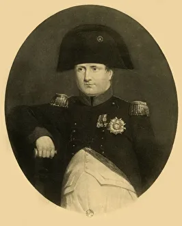 Napoleon 1 Prints: Napoleon on board the Bellerophon, July 1815, (1921). Creator: Unknown