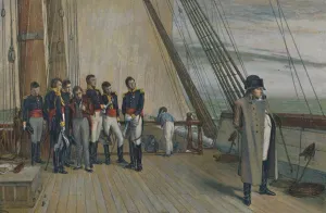Bellerophon Prints: Napoleon on Board H. M. S. Bellerophon, July, 1815, (1896)