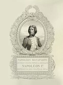 Dien Gallery: Napoleon Bonaparte, 1804, (1839). Creator: Claude-Marie-Francois Dien