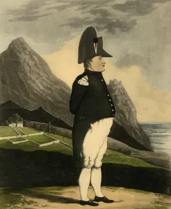 Lonely Gallery: Napoleon Bonaparte, 1816, (1921). Creator: Unknown