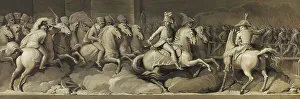 Galleria Darte Moderna Prints: Napoleon Bonaparte at the Battle of Lodi on 10 May 1796