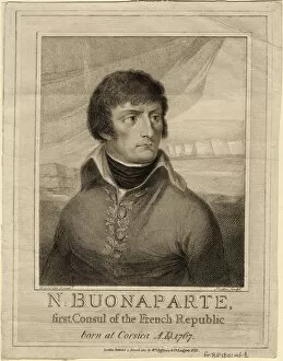 Consul Gallery: Napoleon Bonaparte as First Consul of France, 1801. Artist: Nutter, William (1754-1802)