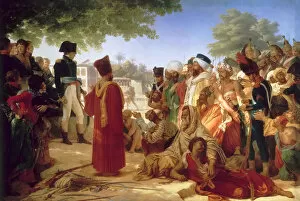 Napoleon Bonaparte Pardoning the Rebels at Cairo, 23rd October 1798. Artist: Guerin, Pierre Narcisse, Baron (1774-1833)