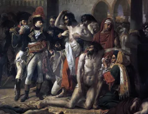 Napoleon Bonaparte Visiting the Plague Stricken of Jaffa, 11th March 1799, 1804. Artist: Antoine-Jean Gros