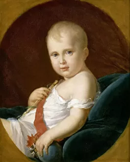 Napoleon Francois Bonaparte, Duke of Reichstadt, King of Rome. Artist: Gerard, Francois Pascal Simon (1770-1837)