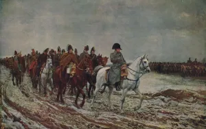 Napoleon during French Campaign of 1814, 1864, (c1915). Artist: Jean Louis Ernest Meissonier