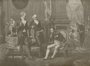Napoleonic Prints: Napoleon, Goethe and Wieland, 1808, (1896). Artist: Charles J. State