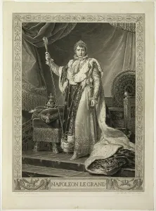 Majestic Prints: Napoleon the Great, 1808. Creator: Auguste Gaspard Louis Desnoyers