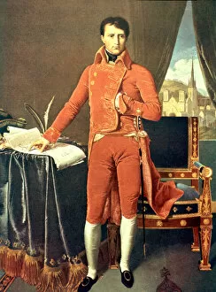 Images Dated 8th July 2013: Napoleon I (1769-1821), Consul