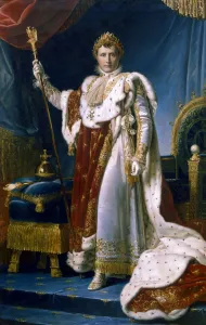 Napoleon I Emperor of France, 1804. Artist: Francois Pascal Simon Gerard Napoleon I Emperor of France, 1804. Artist: Francois Pascal Simon Gerard