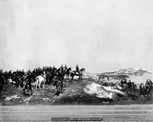John L John Lawson Prints: Napoleon III at the Battle of Solferino, 1859, (1893). Artist: John L Stoddard