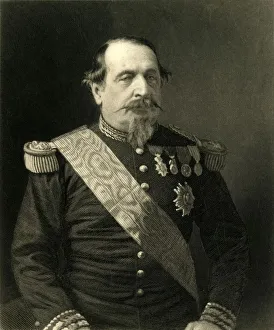 Henry Montague Hozier Prints: Napoleon III, c1872. Creator: William Holl