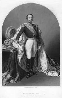 Napoleon III, Emperor of France, 19th century. Artist: DJ Pound