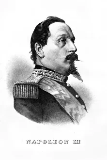 Napoleon III, President of the French Republic and Emperor of France, 1860s Napoleon III, President of the French Republic and Emperor of France, 1860s