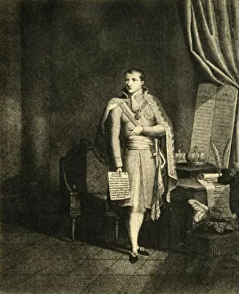 Librairie Henri Floury Prints: Napoleon premier Empereur des Francais Roi d Italie, c1810, (1921). Creator