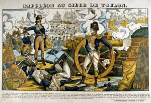 Napoleon at the Siege of Toulon, 1793, (19th century) Napoleon at the Siege of Toulon, 1793, (19th century)