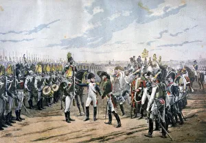 Diplomacy Prints: Napoleon at Tilsit, 1807 (1894)