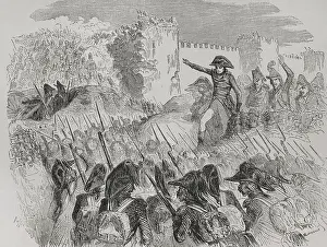 Napoleonic Wars: Siege of Acre (20 March to 21 May 1799), 1879. Creator: Hippolyte Lavoignat