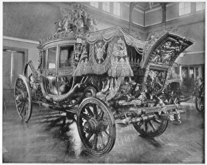 Napoleons carriage, Versailles, (late 19th century). Artist: John L Stoddard
