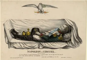 Napoleons coffin, c. 1840. Artist: Anonymous