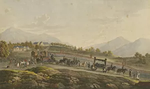 Napoleons Funeral procession. Saint Helena, 8th May 1821, 1821