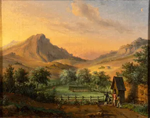 Fran And Xe7 Collection: Napoleons tomb on St Helena Island in Geranium valley. Creator: Ricois