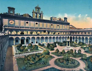 Cloister Gallery: Napoli - Chiosco Di S. Martino, c1900. Creator: Unknown