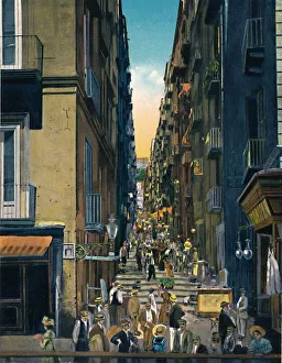 Napoli - Gradoni Di Chiaia, c1900. Creator: Unknown
