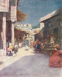 Flora Annie Steel Prints: A Narrow Street, 1905. Artist: Mortimer Luddington Menpes