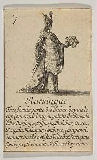 De Saint Sorlin Collection: Narsingue, 1644. Creator: Stefano della Bella