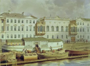 Fontanka Prints: Naryshkin Palace on the Fontanka river