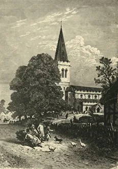 All Saints Church Gallery: Naseby Church, 1898. Creator: Unknown