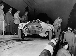 Nash Healey on 1953 Mille Miglia race. Creator: Unknown
