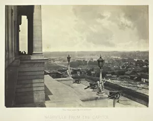 Capitol Gallery: Nashville from the Capitol, 1864. Creator: George N. Barnard