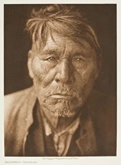 Unshaven Prints: Nasurethur-Chipewyan, 1926. Creator: Edward Sheriff Curtis