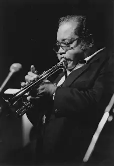 Trumpeter Prints: Nat Adderley, Jazz Cafe, London, 1991. Creator: Brian Foskett