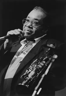 Trumpeter Prints: Nat Adderley, Jazz Cafe, London, 1991. Creator: Brian Foskett