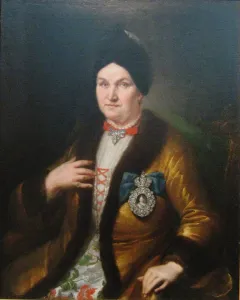 Natalia Demyanovna Razumovskaya, 1746. Artist: Hauser, Heinrich Gottlieb (c. 1720-1751) Natalia Demyanovna Razumovskaya, 1746. Artist: Hauser, Heinrich Gottlieb (c. 1720-1751)