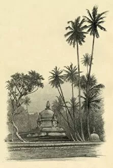 Ceylonese Collection: Natha Devale shrine, Kandy, Ceylon, 1898. Creator: Christian Wilhelm Allers