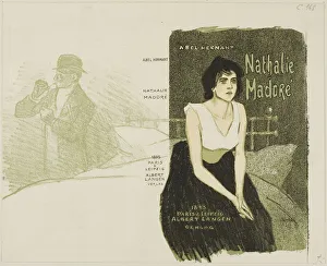 Nathalie Madore, 1895. Creator: Theophile Alexandre Steinlen