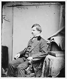 Nathaniel Prentice Banks of Massachusetts, between 1860 and 1875. Creator: Unknown