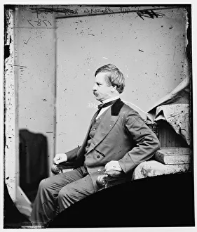 Nathaniel Prentice Banks of Massachusetts, between 1860 and 1875. Creator: Unknown