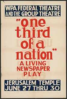 Homelessness Prints: One Third of a Nation, New Orleans, 1938. Creator: Unknown