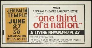 Homelessness Prints: One Third of a Nation, New Orleans, 1938. Creator: Unknown