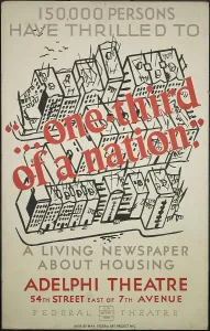 Homelessness Prints: One Third of a Nation, Philadelphia, 1938. Creator: Unknown