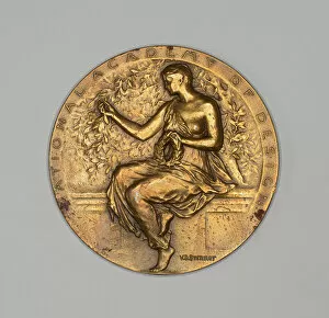 National Academy of Design Medal, 1891 / 1908. Creator: Victor David Brenner