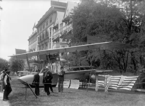 National Aero Coast Patrol Commn. - Curtiss Hydroaeroplane or Flying Boat Exhibited... 1917. Creator: Harris & Ewing. National Aero Coast Patrol Commn. - Curtiss Hydroaeroplane or Flying Boat Exhibited... 1917. Creator: Harris & Ewing