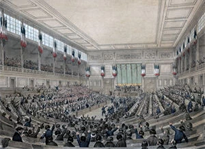 Adolphe Collection: The National Assembly is in Permanence!, Paris, 15 May 1848. Artist: Victor Adam
